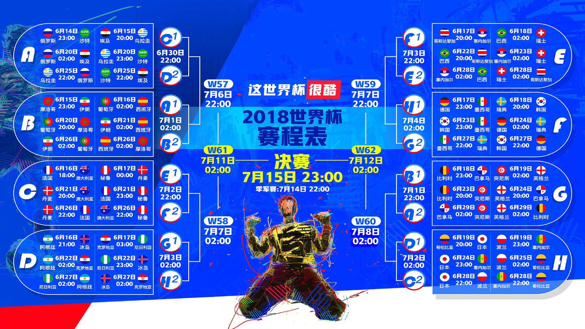 世界杯H组激战，乌拉圭全面压制哥伦比亚，吉鲁替补登场完成致命一击，德尚神换人再证名帅底蕴